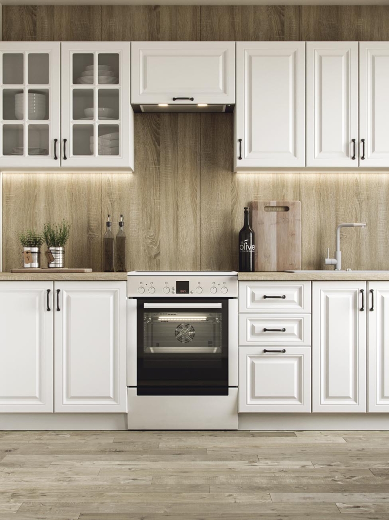 Köögimööbel ELIZABETH 240 - sonoma tamm/valge