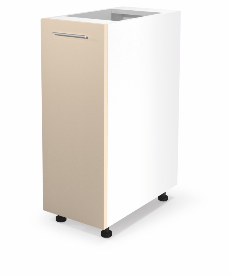 VENTO D-30/82 lower cabinet, color: white / beige