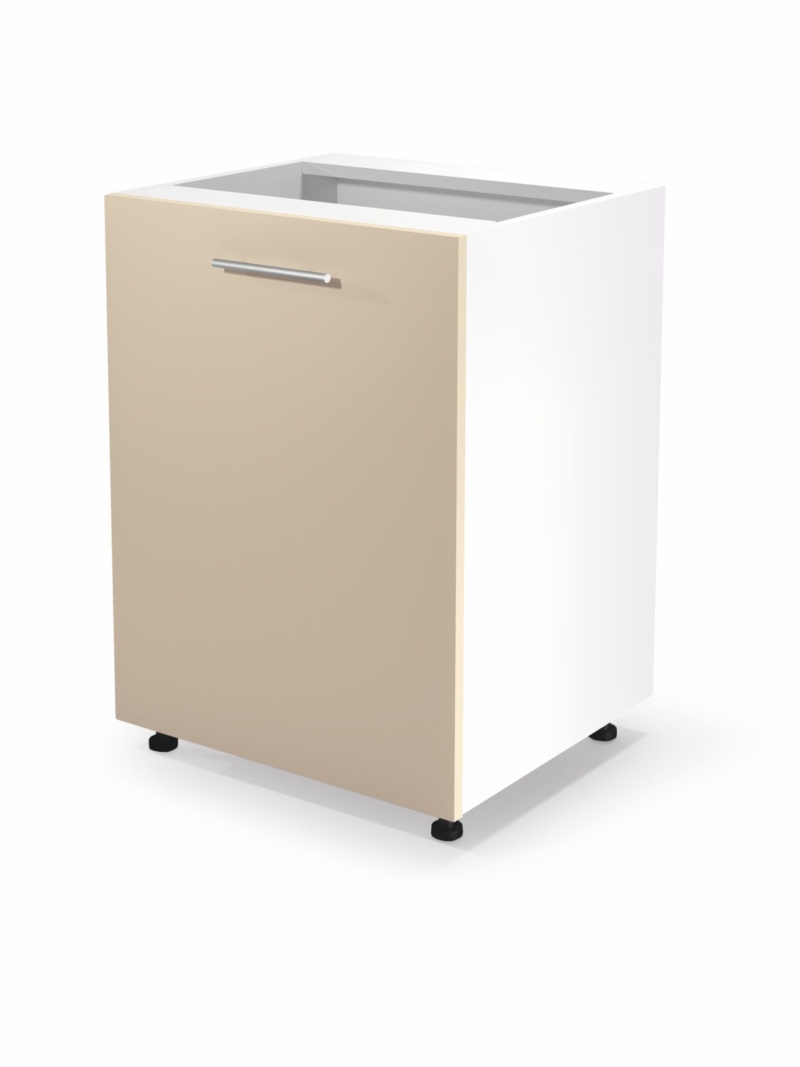 VENTO DK-60/82 sink cabinet, color: white / beige