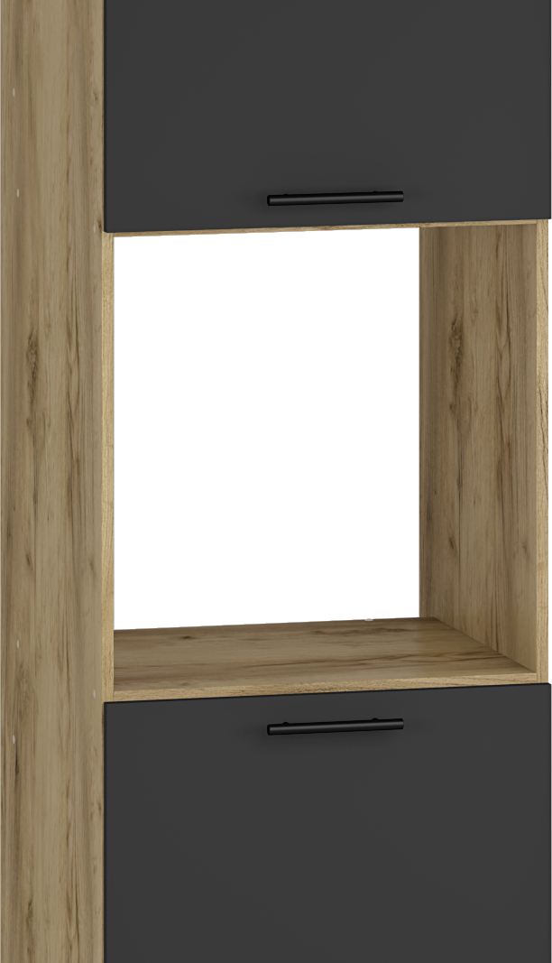 VENTO DP-60/214 high cargo cabinet, color: craft oak/antracite