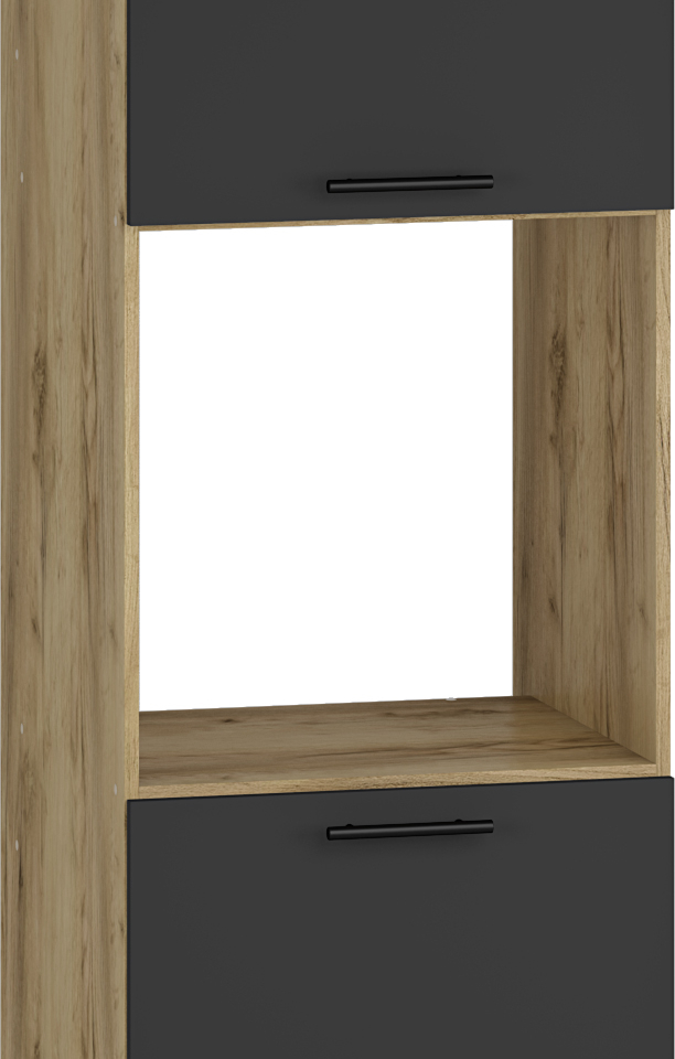 VENTO DP-60/214 high cargo cabinet, color: craft oak/antracite