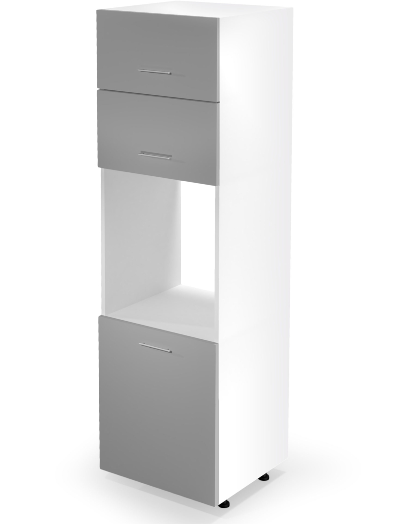 VENTO DP-60/214 high cargo cabinet, color: white / light grey