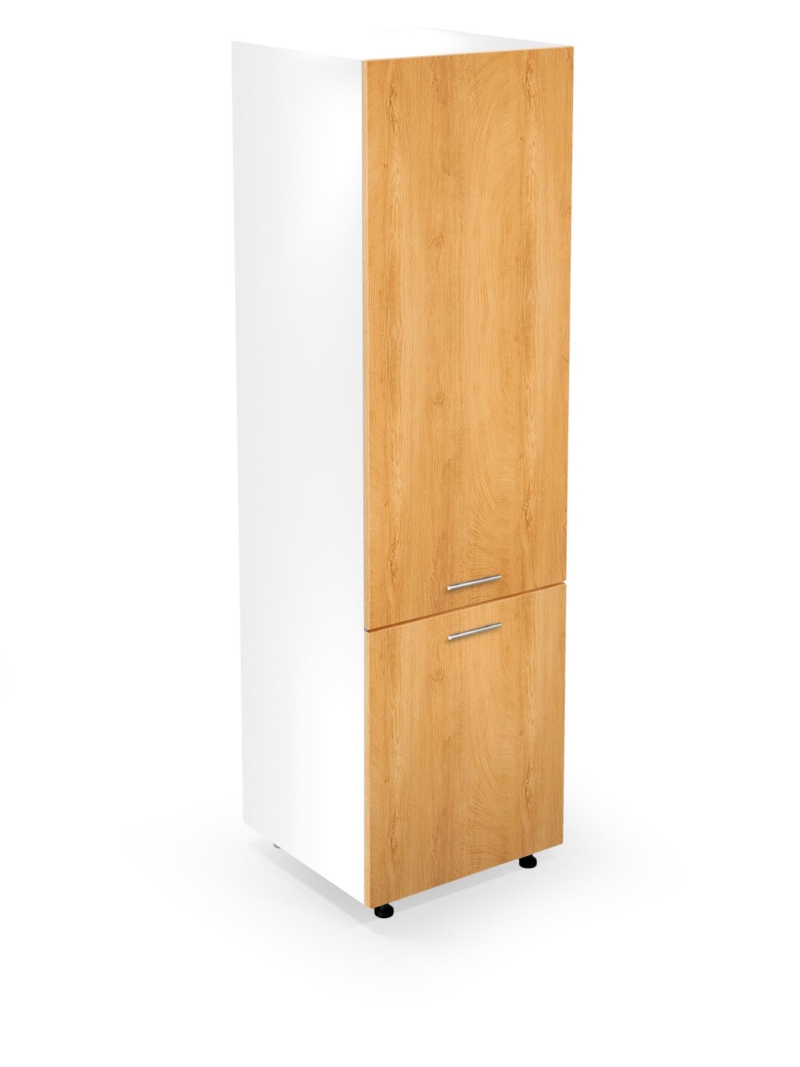 VENTO DU-60/214 high cargo cabinet, color: white/honey oak