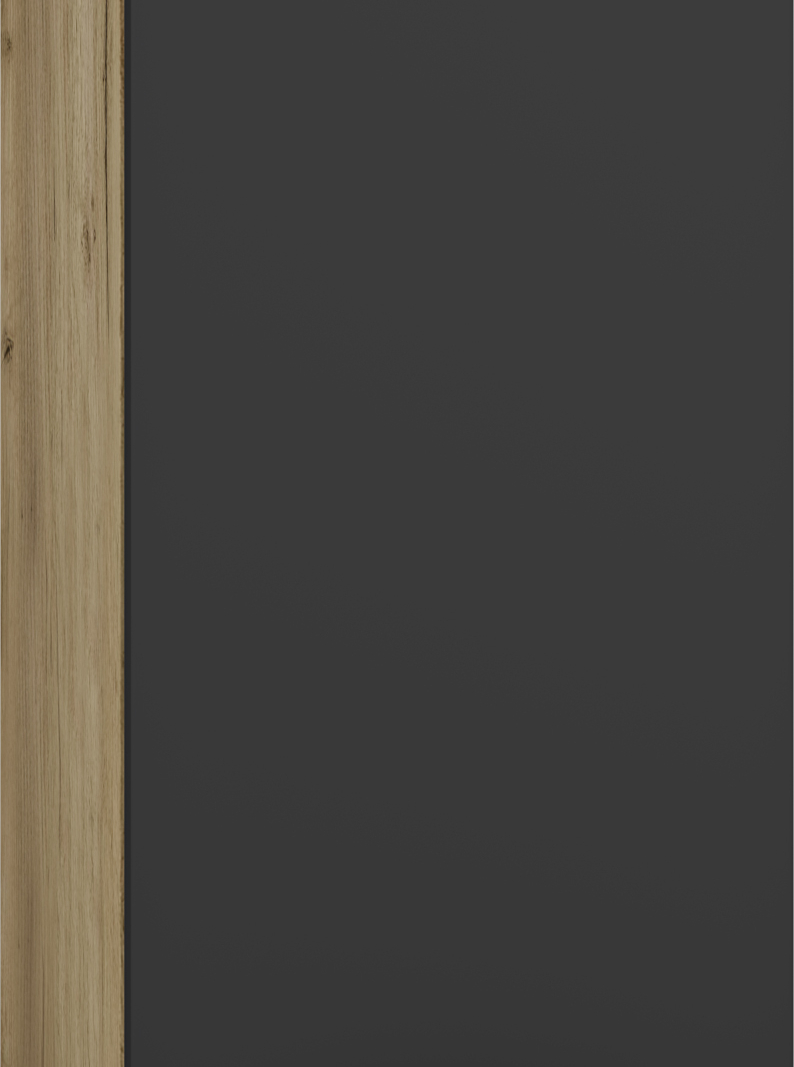 VENTO G-40/72 top cabinet, color: craft oak/antracite