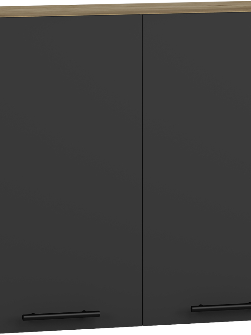 VENTO G-80/72 top cabinet, color: craft oak/antracite