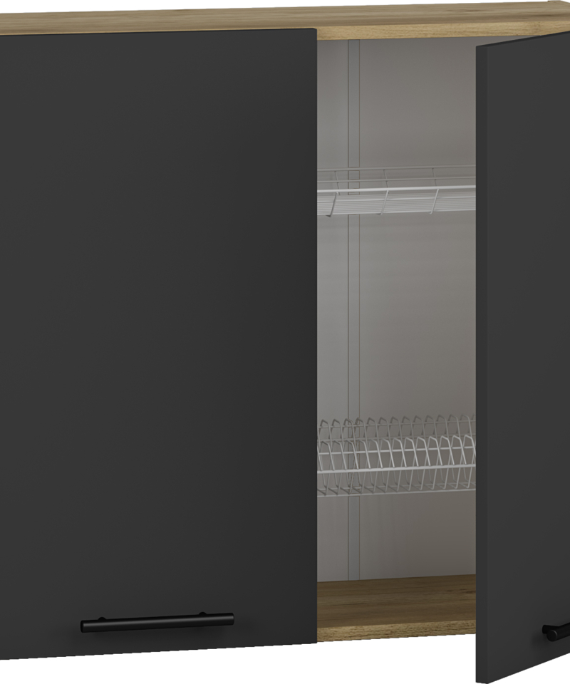 VENTO GC-80/72 top cabinet with drainer, color: antracite