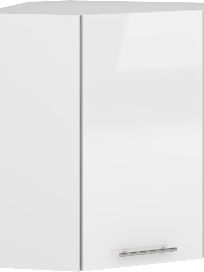 VENTO GN-60/72 corner top cabinet, color: white