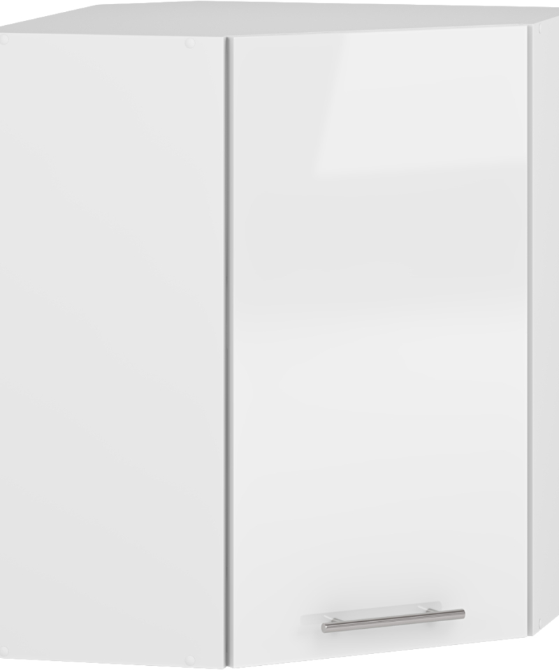 VENTO GN-60/72 corner top cabinet, color: white