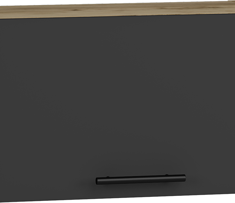 VENTO GO-60/36 hood top cabinet, color: craft oak/antracite
