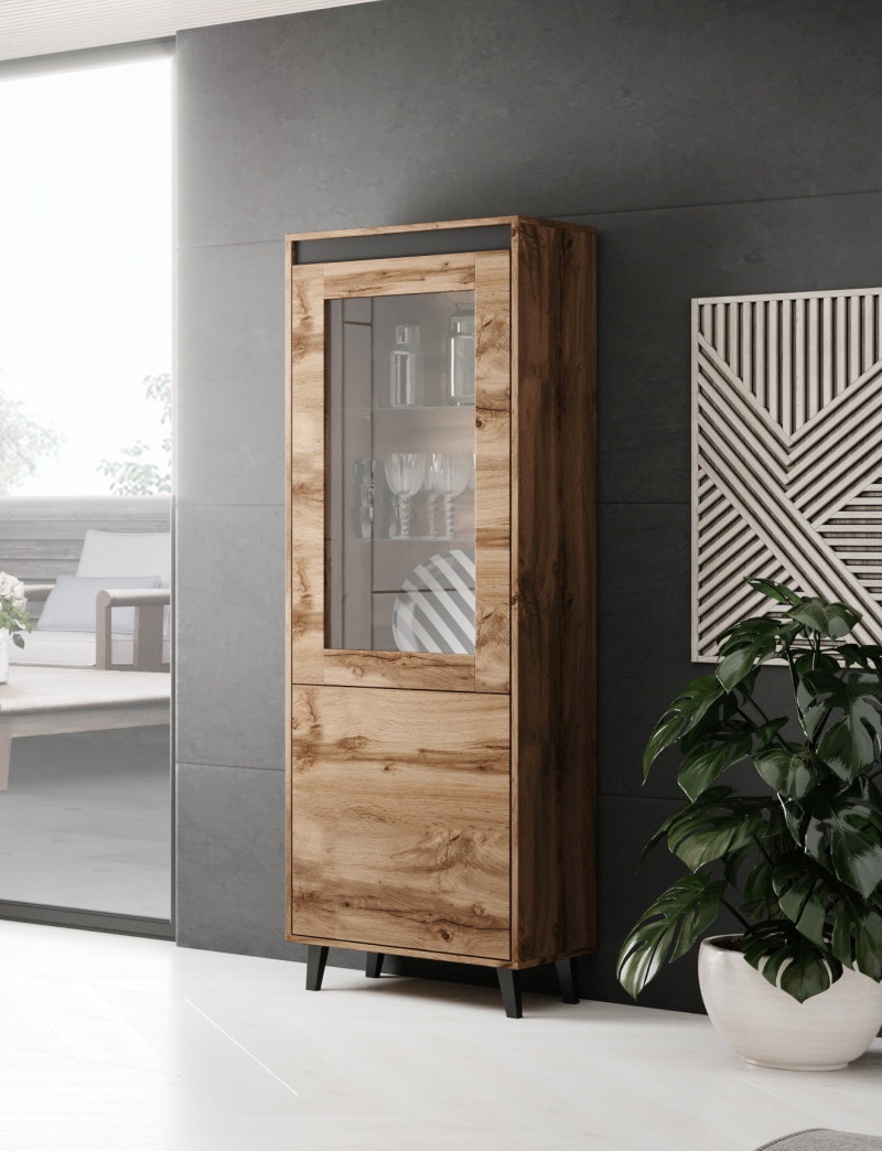 cabinet NORD võtan oak/antracyt