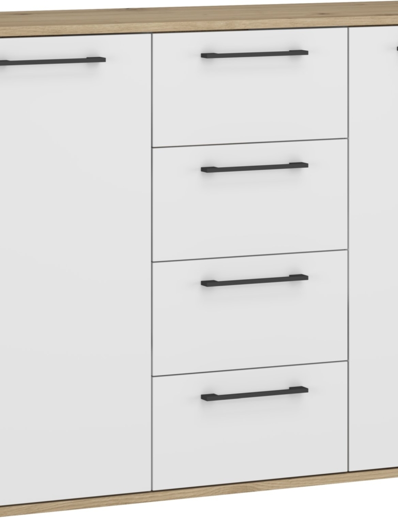 FORMO - KM-2 chest for the MODULAR WARDROBE SYSTEM - artisan oak / white