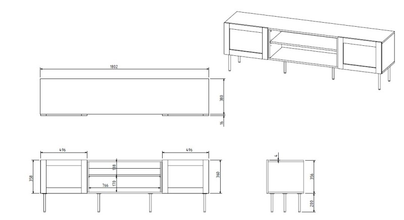 JUTA TV stand - Image 8