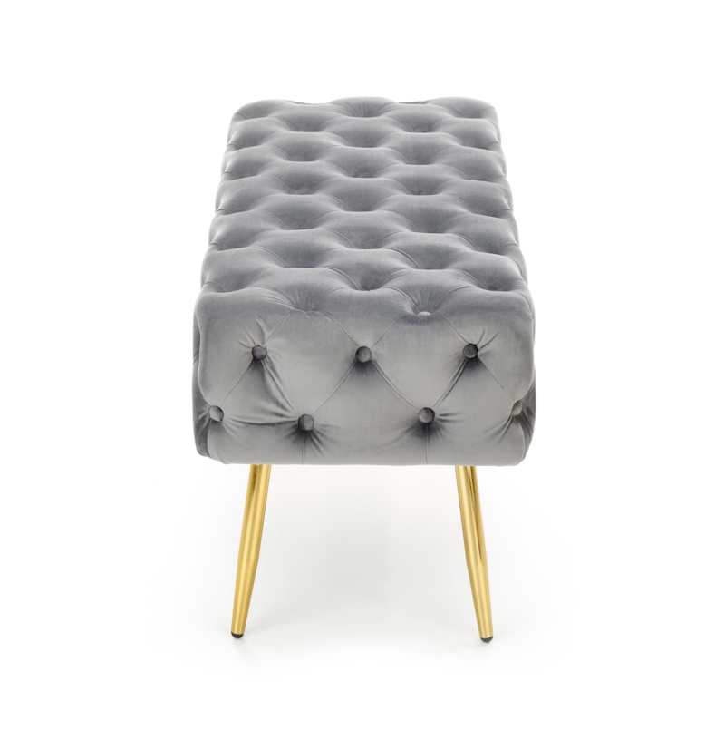 ATHENA bench color: grey / gold - Image 4