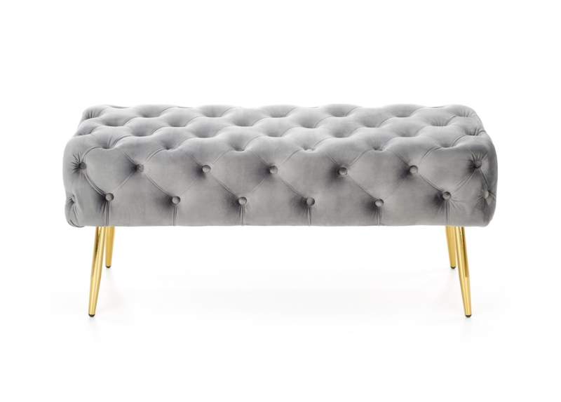 ATHENA bench color: grey / gold - Image 8