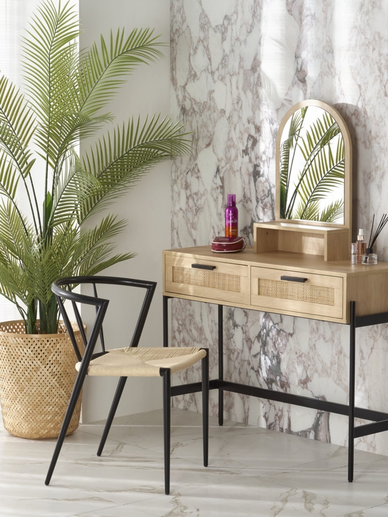 CARMEN dresser console natural / black