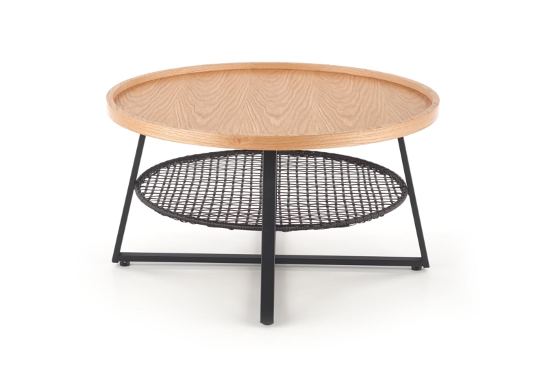 FLORENCE c. table natural oak / black - Image 5