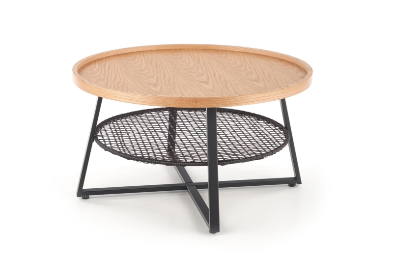 FLORENCE c. table natural oak / black - Image 6