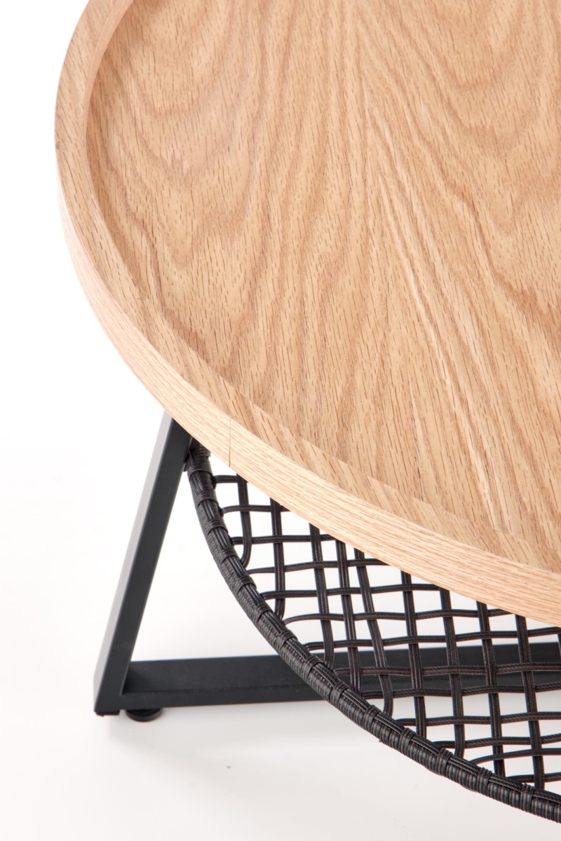FLORENCE c. table natural oak / black - Image 14