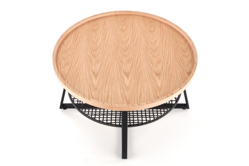 FLORENCE c. table natural oak / black - Image 16