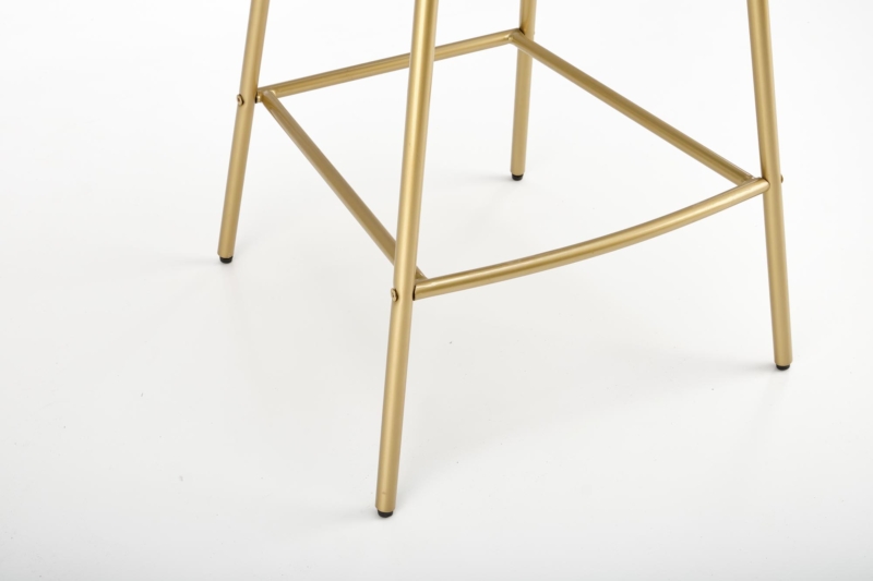 H113 bar stool, black / white - Image 8