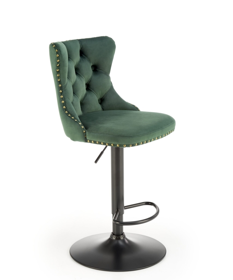 H117 bar stool, d.green