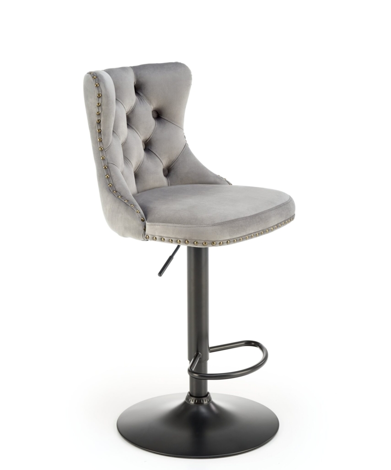 H117 bar stool, grey