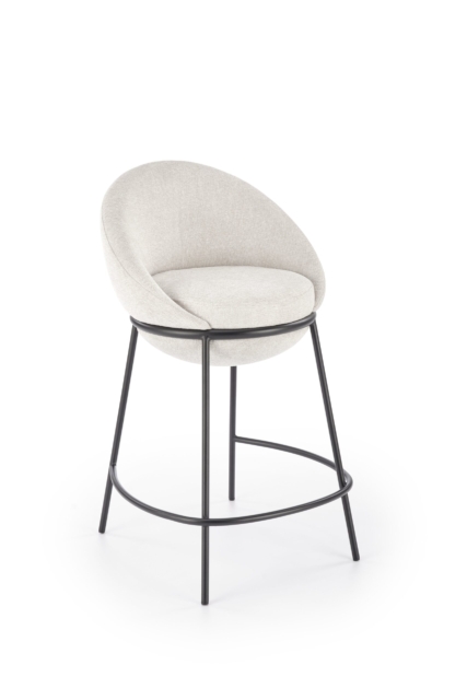 H118 bar stool, beige
