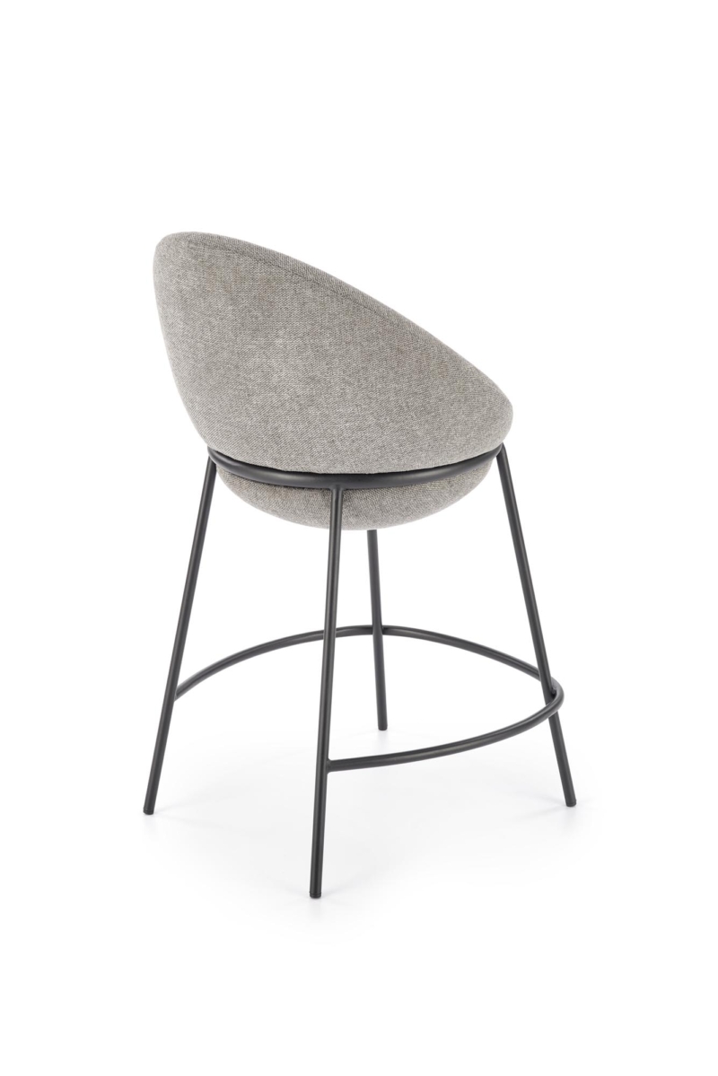 H118 bar stool, grey - Image 10