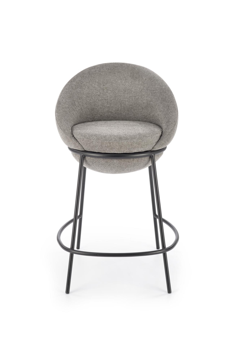 H118 bar stool, grey - Image 14