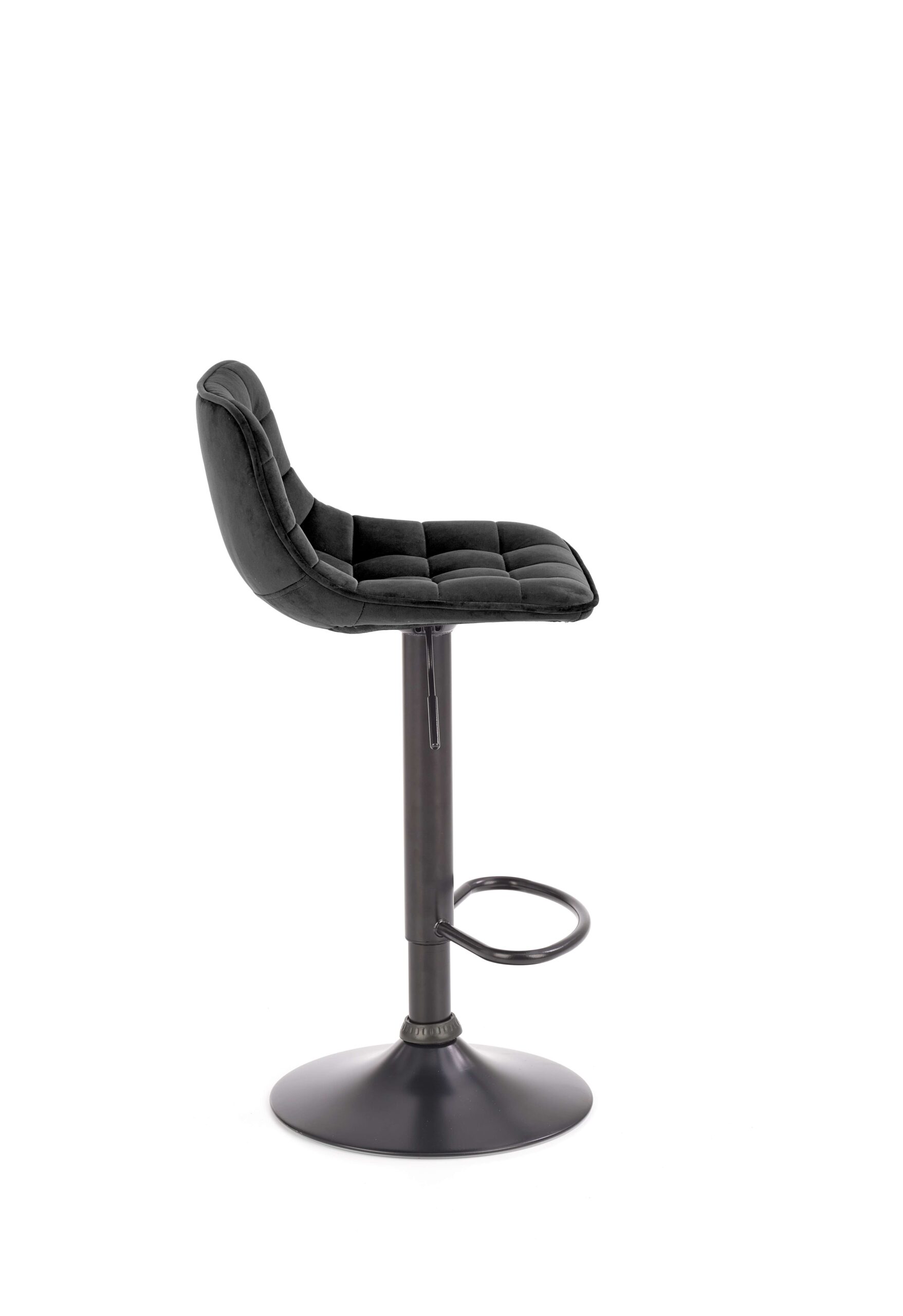 H95 bar stool, color: black - Image 3