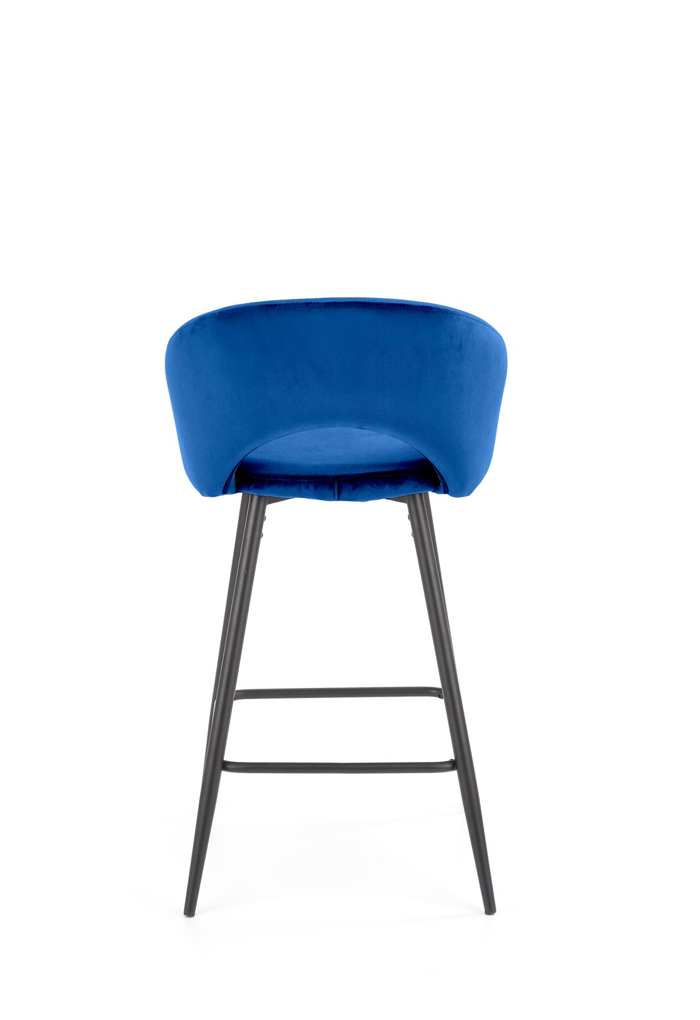 H96 bar stool, color: dark blue - Image 3