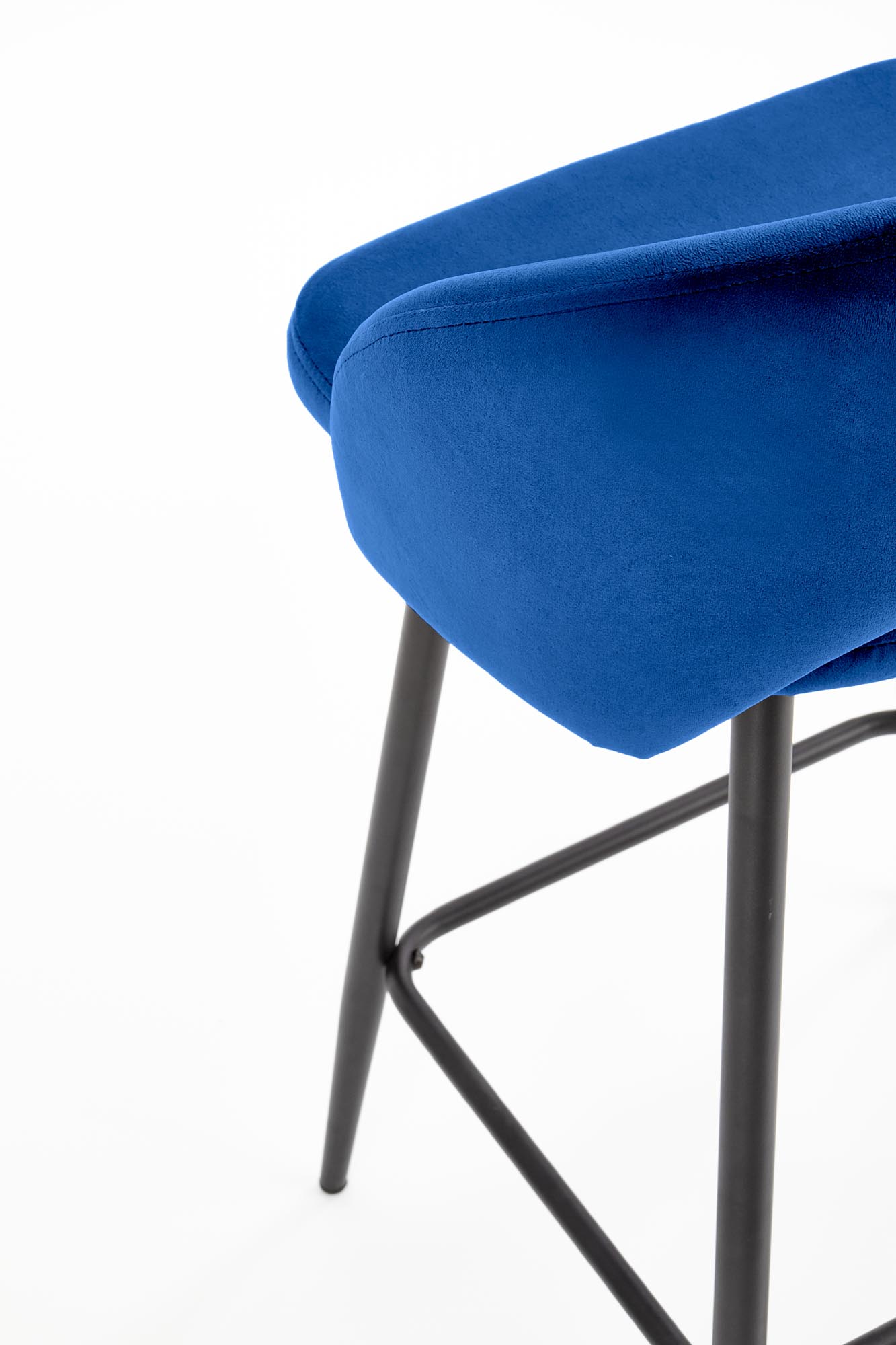 H96 bar stool, color: dark blue - Image 6