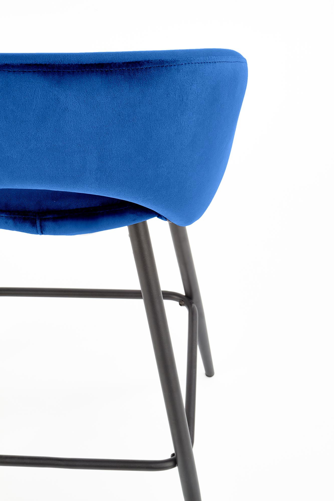 H96 bar stool, color: dark blue - Image 7