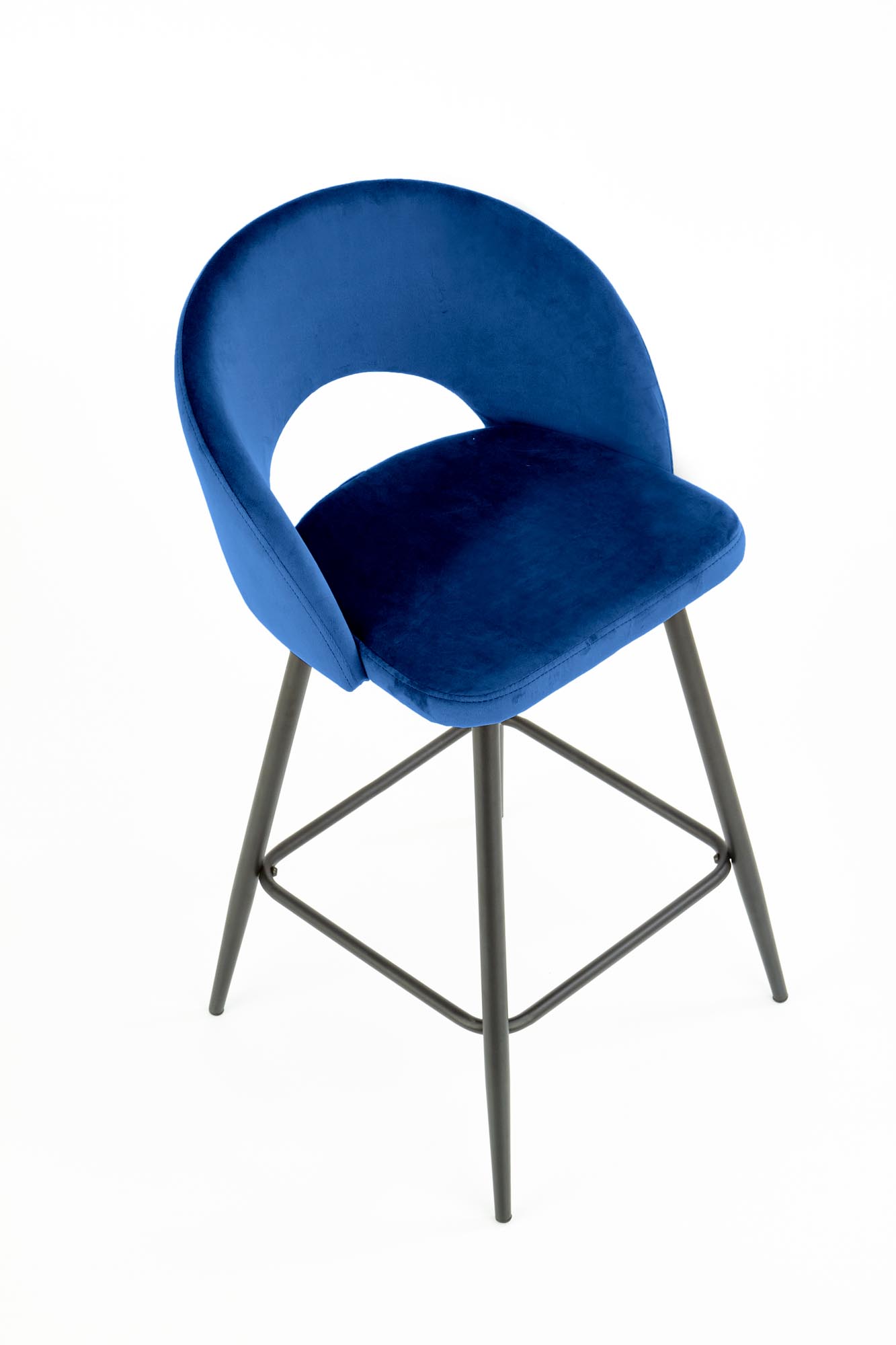 H96 bar stool, color: dark blue - Image 11
