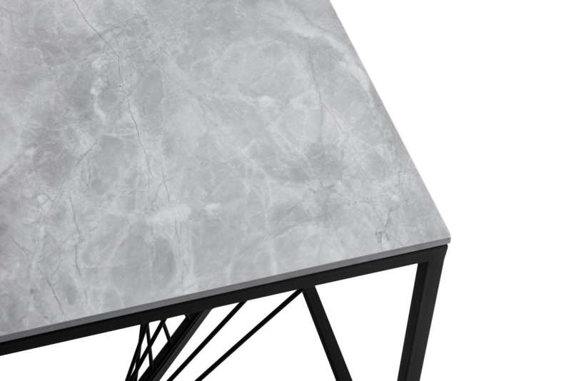 INFINITY 2 KWADRAT, coffee table, grey marble - Image 12