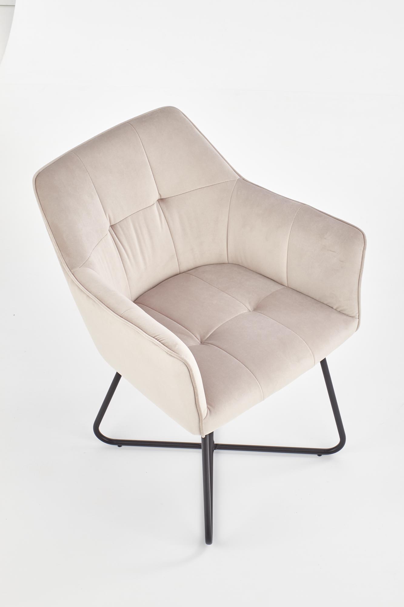 K377 chair, color: beige - Image 3
