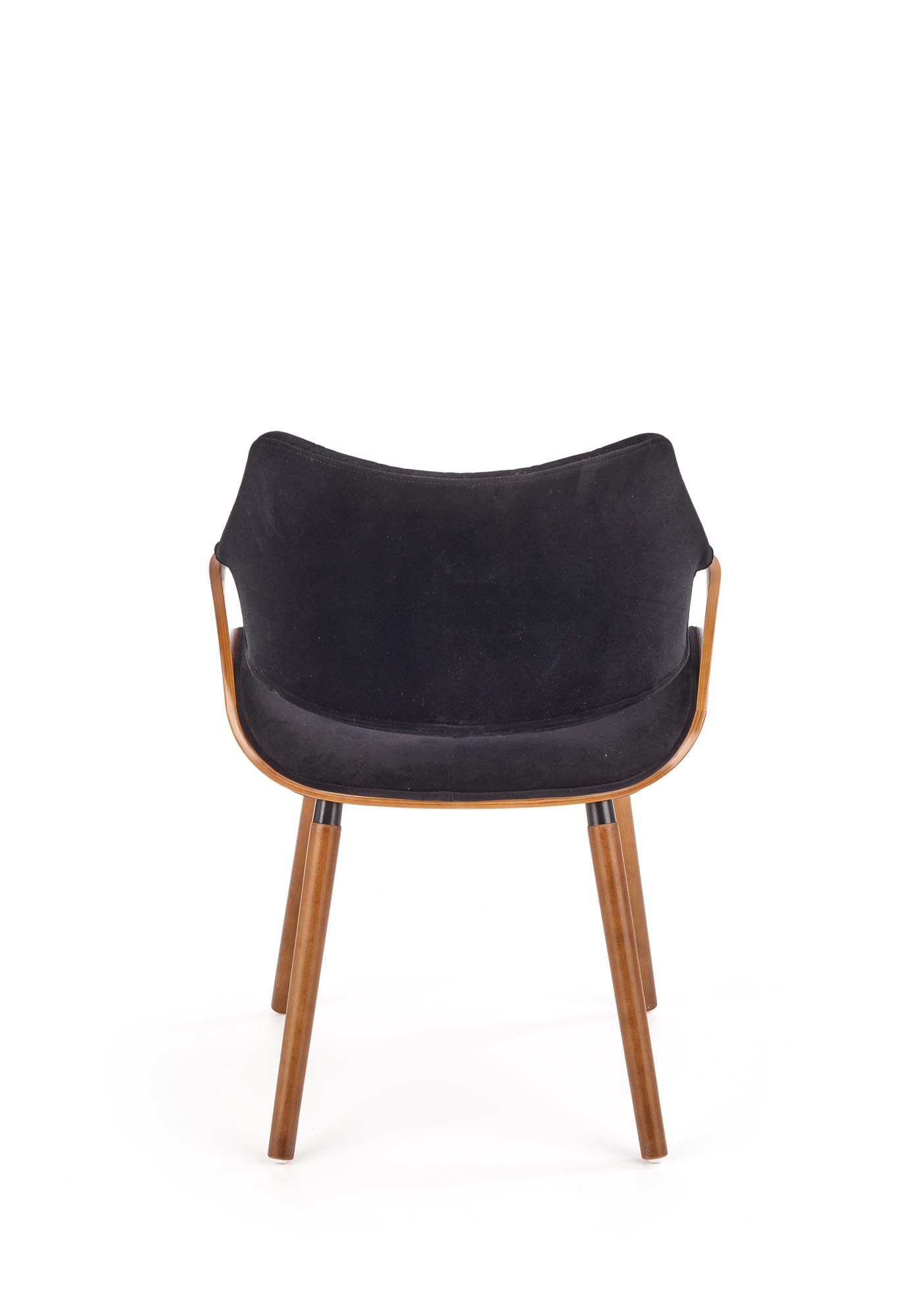 K396 chair, color: walnut / black - Image 4