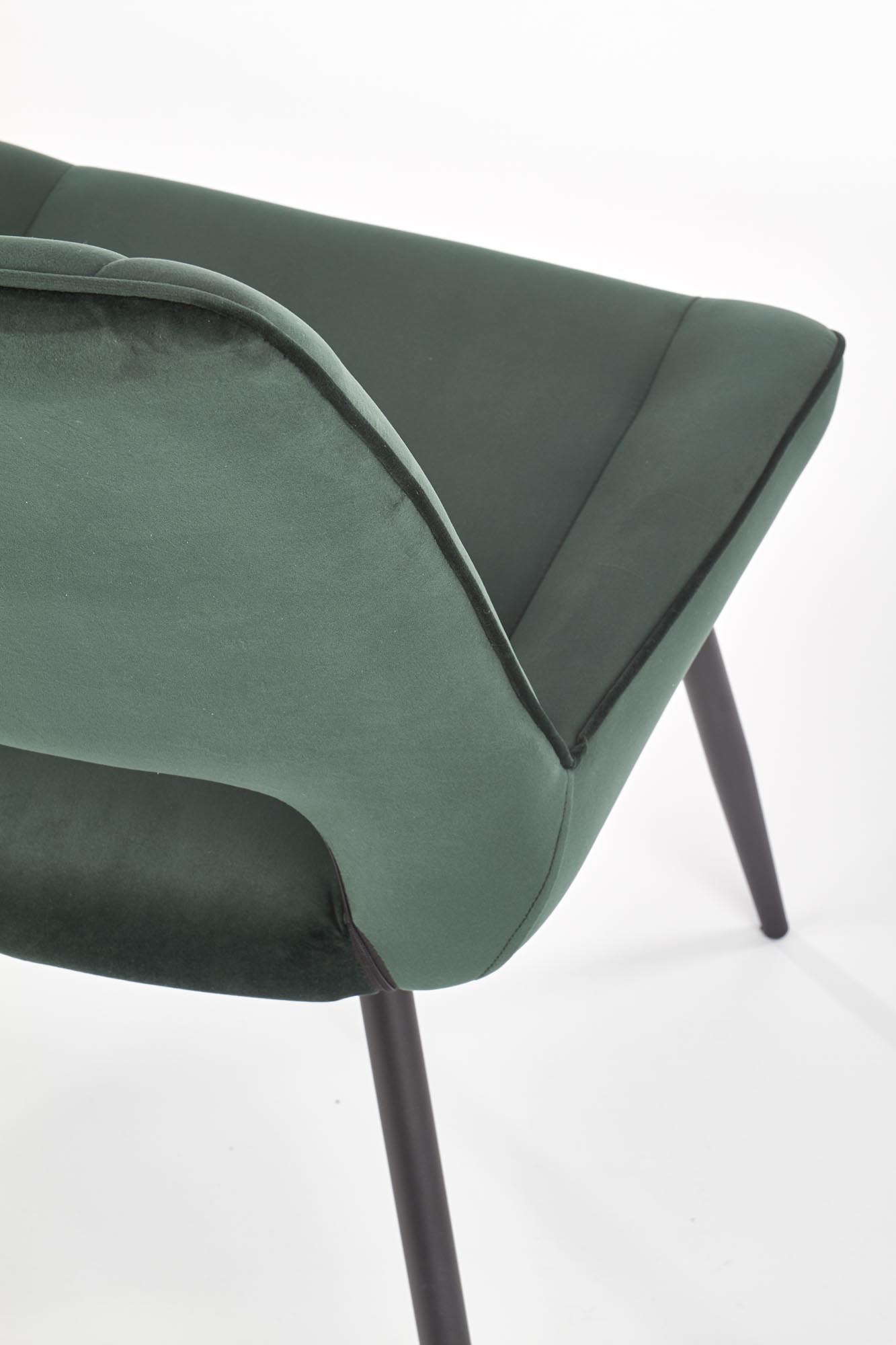 K404 chair, color: dark green - Image 7