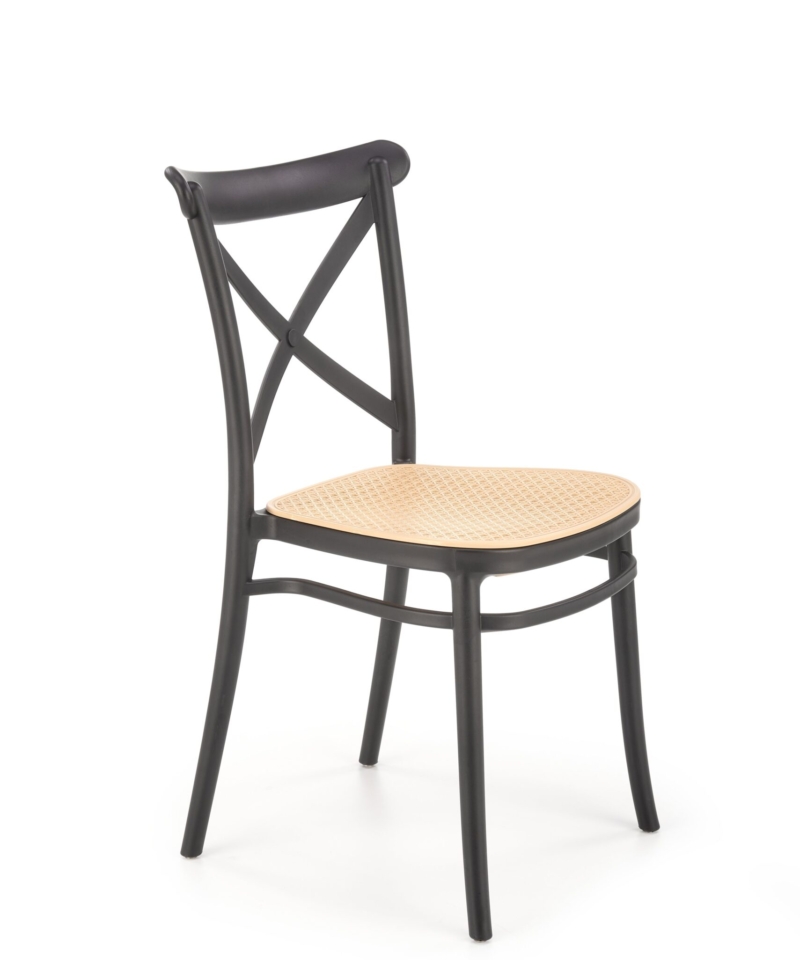 K512 chair black / brown