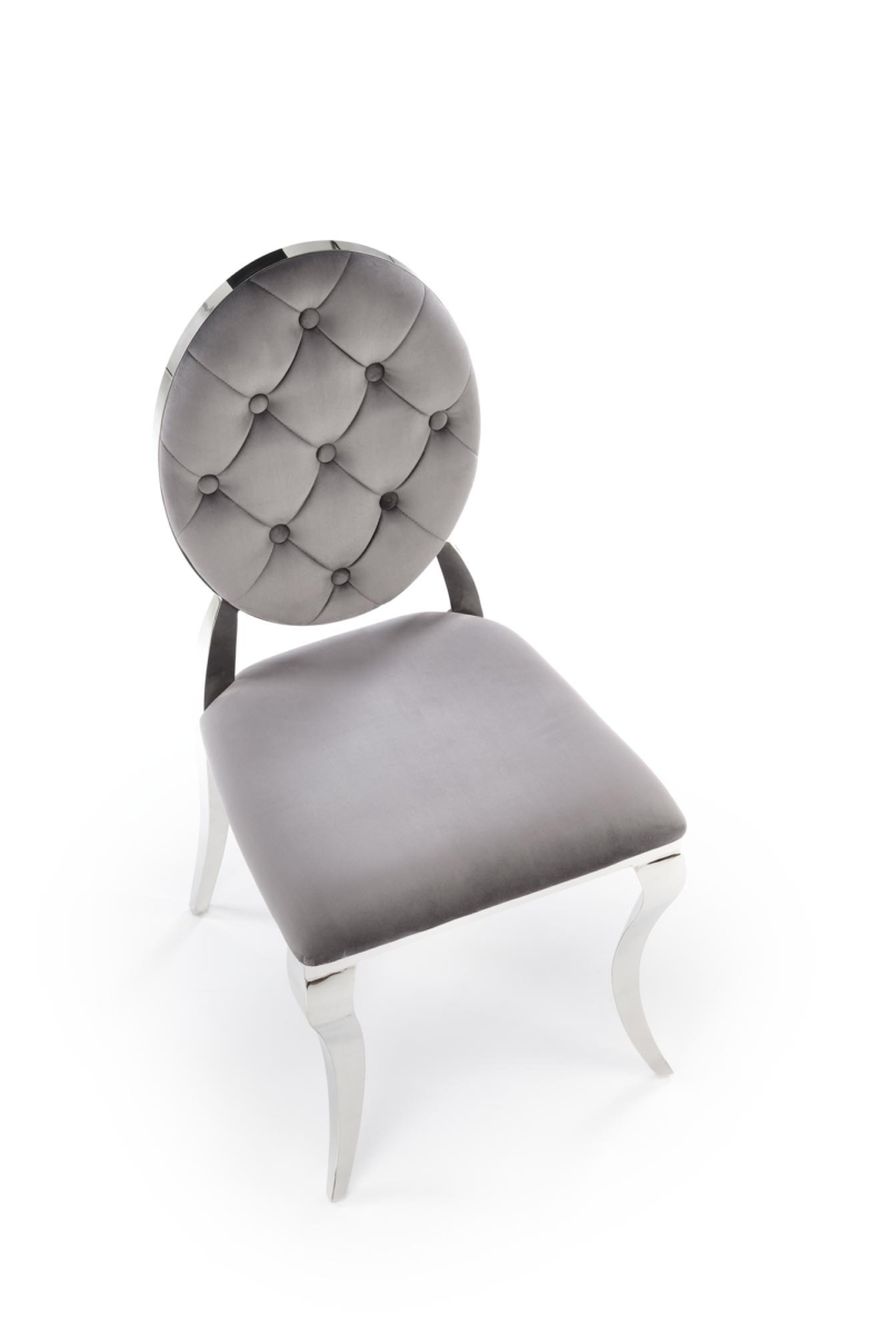 K555 chair, grey / silver - Image 3