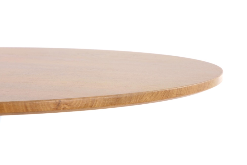 STING table, color: top - golden oak, legs - white - Image 5