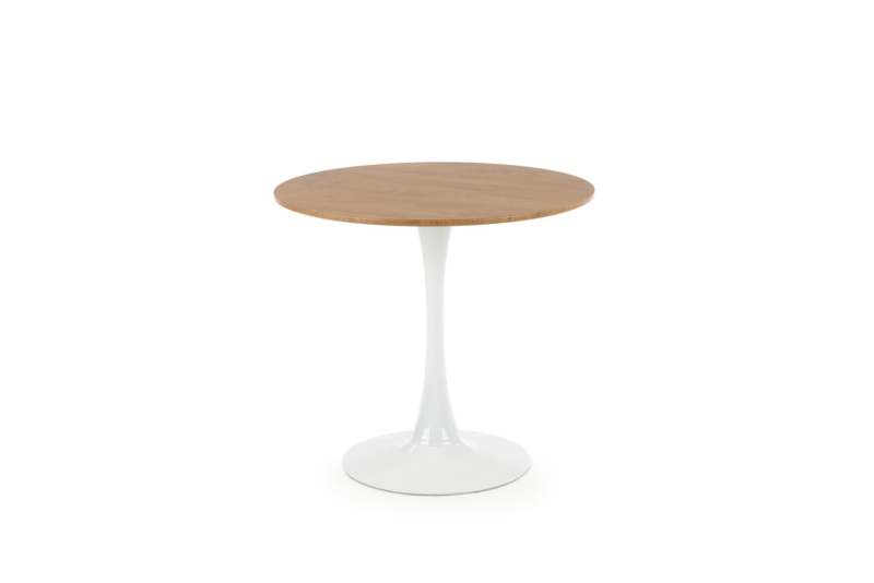 STING table, color: top - golden oak, legs - white - Image 7