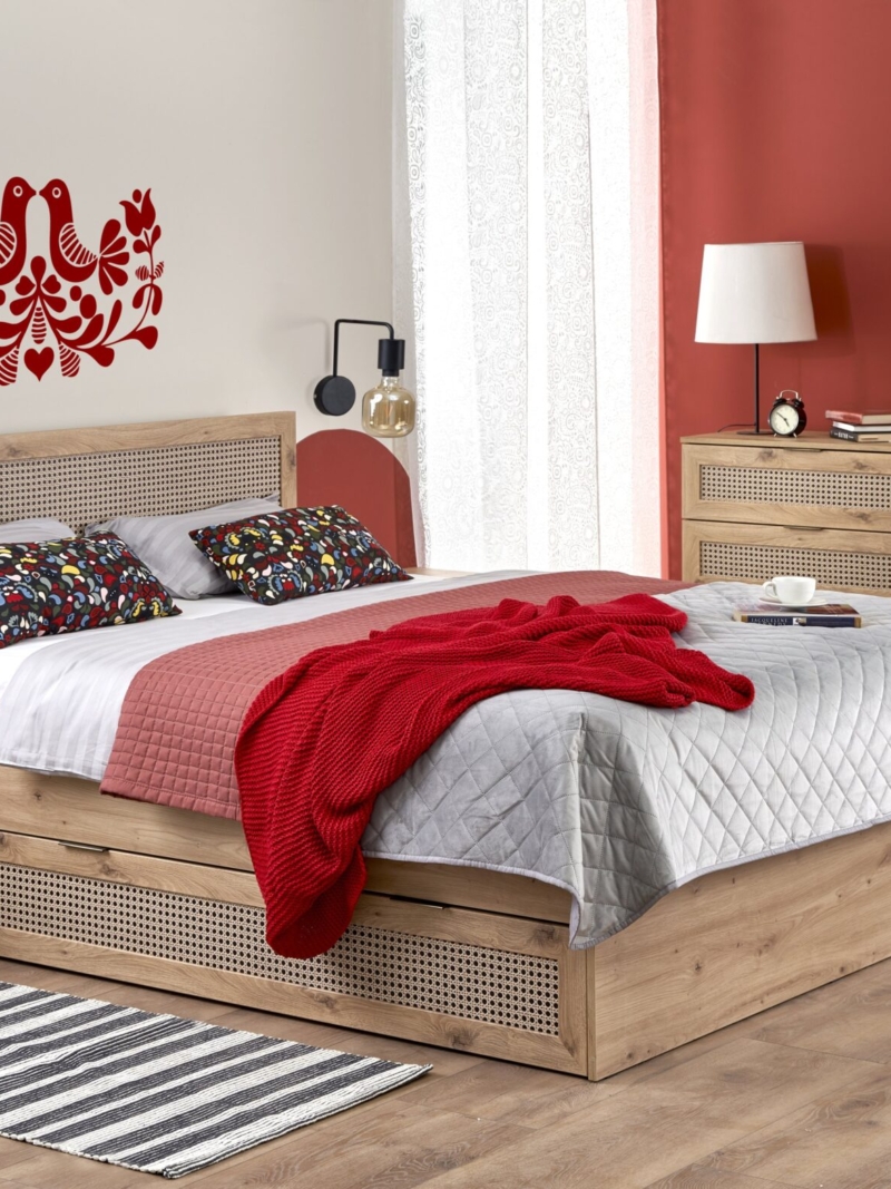 MURANO KM-1 chest, color: artisan oak/black