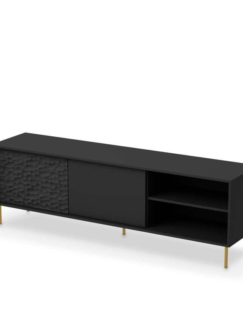 MURANO KM-1 chest, color: artisan oak/black