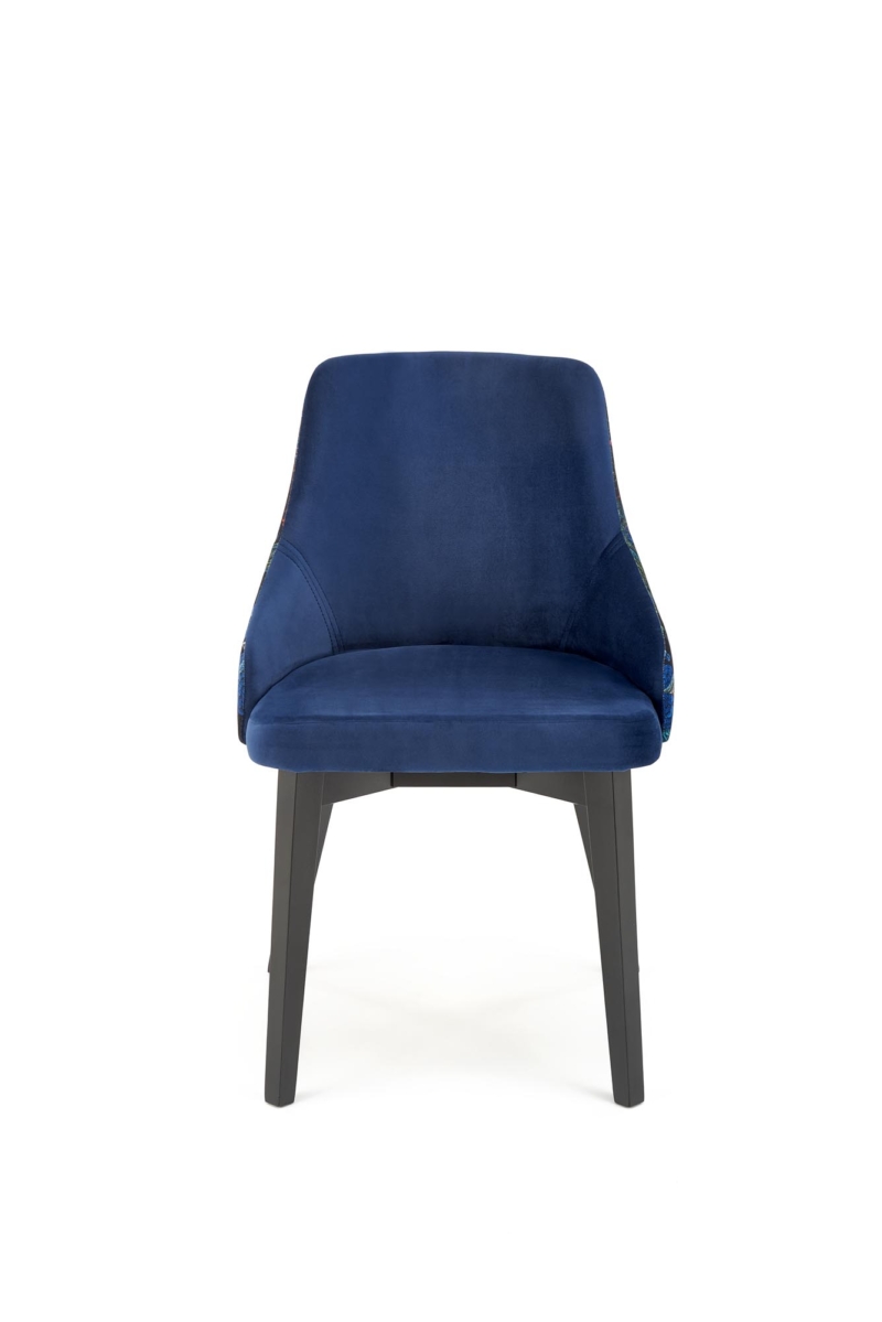 TOLEDO 3 chair, color: quilted velvet Karo 4 - MONOLITH 37 - Image 9