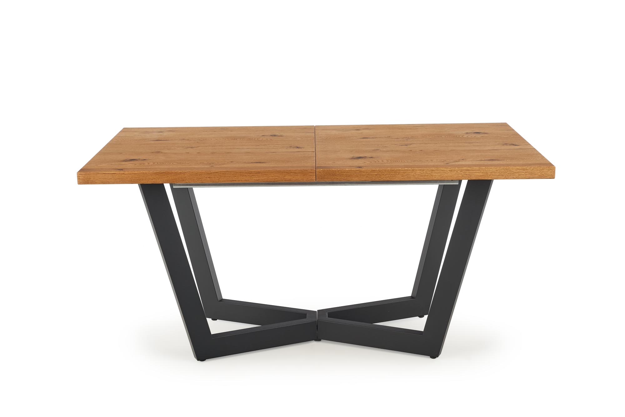 MASSIVE extension table, color: light oak / black - Image 5
