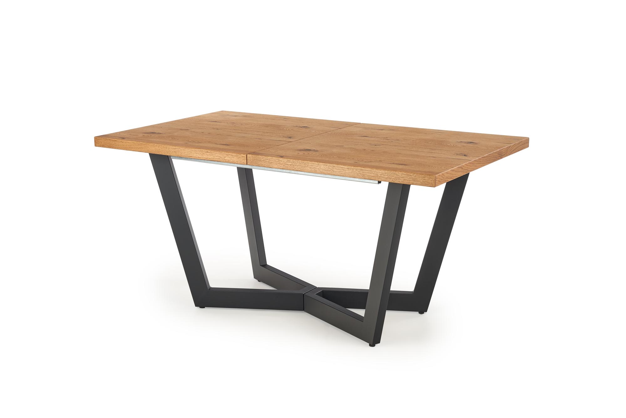 MASSIVE extension table, color: light oak / black - Image 13