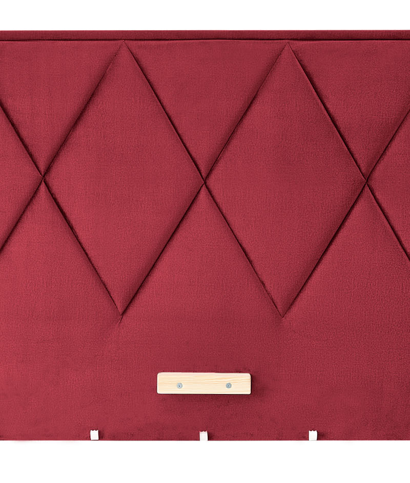 MODULO W4 headboard - maroon Monolith 59