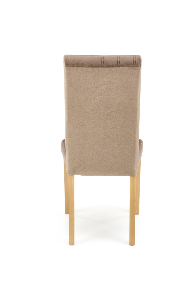 DIEGO 3 chair, color: quilted velvet Stripes - MONOLITH 09 - Image 10