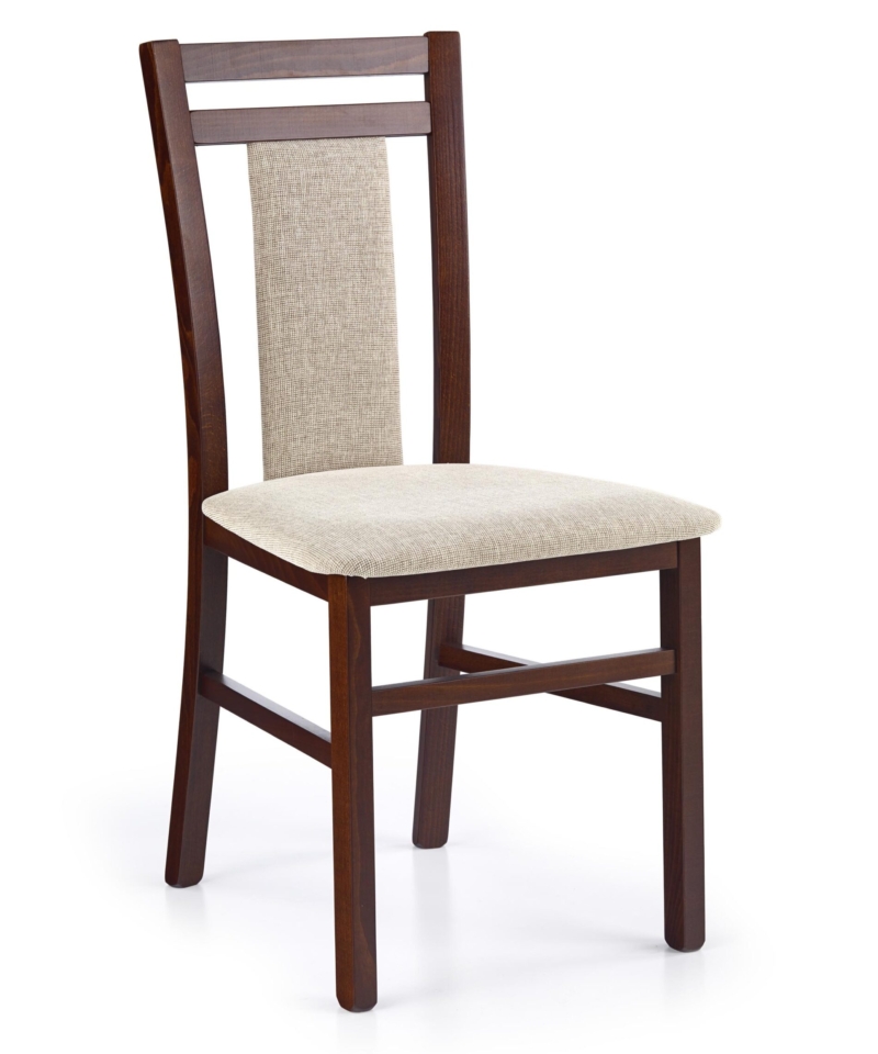 HUBERT 8 chair color: dark walnut/LARS 07